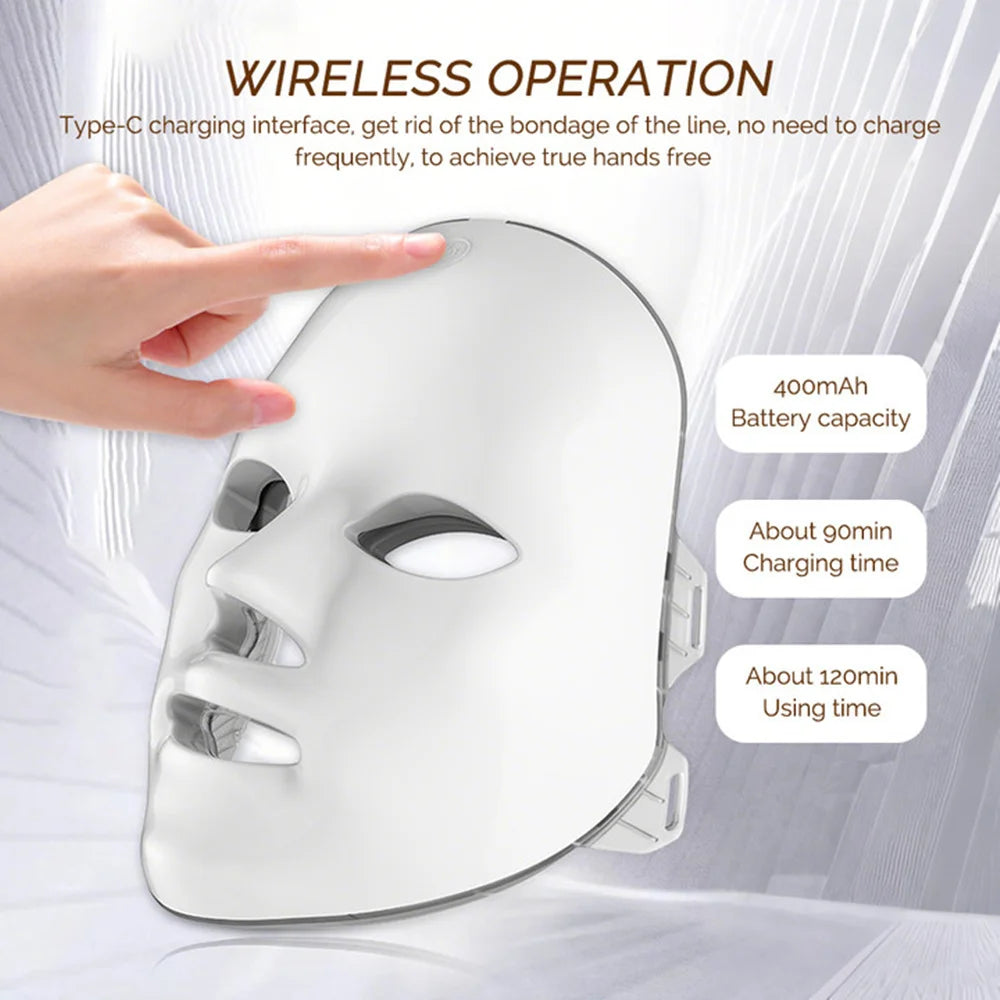 True Beauty Glow LED Facial Mask