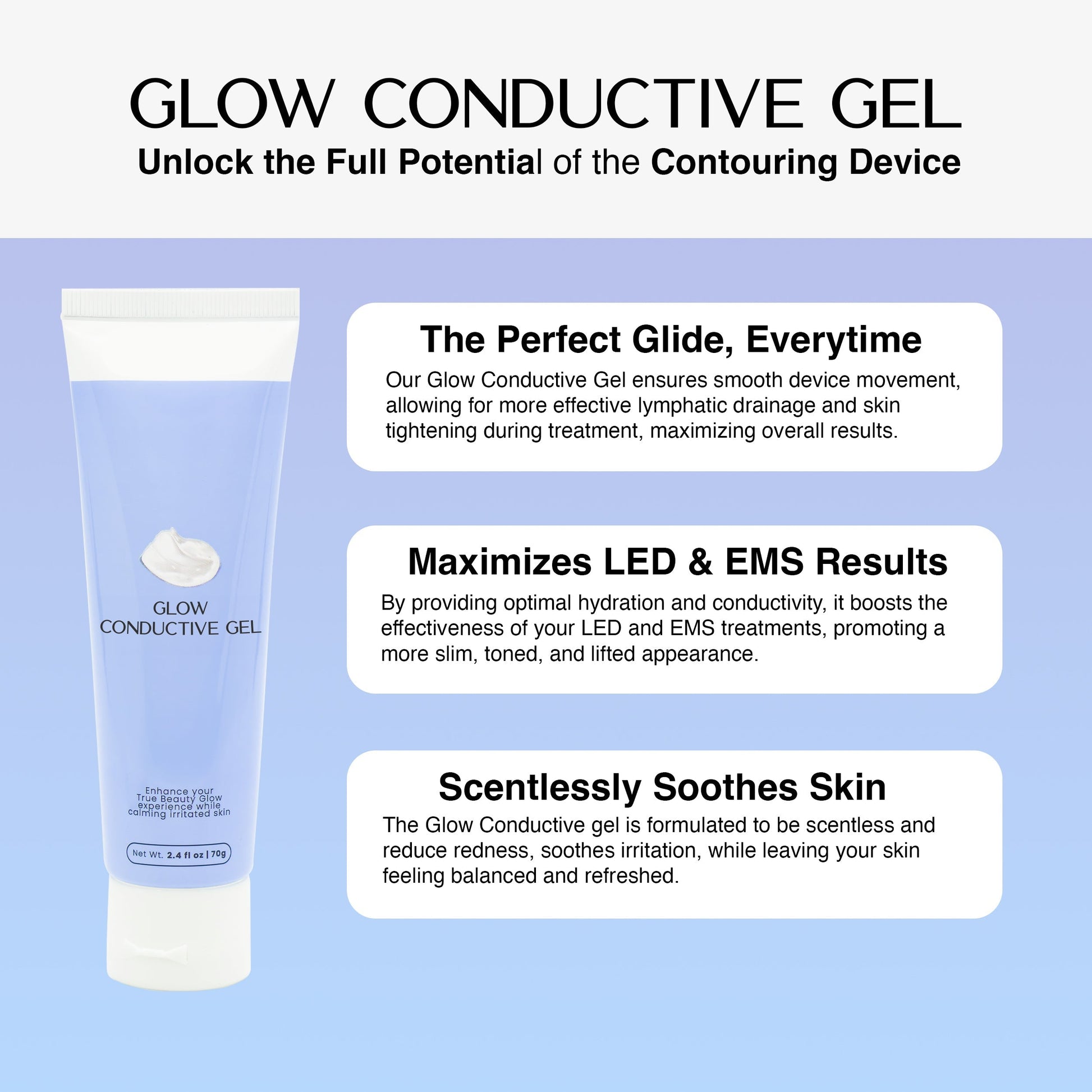 True Beauty Glow Conductive Facial Gel